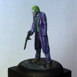 Le Joker Heath Ledger Knight Models de trois quarts à gauche